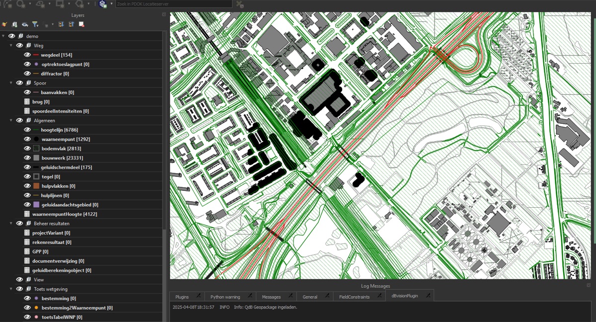 Result of shapefile to GeoPackage