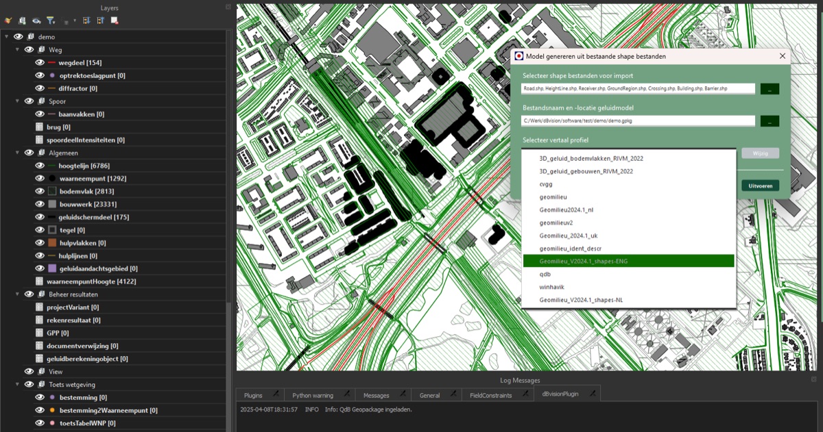 Shapefile to GeoPackage step